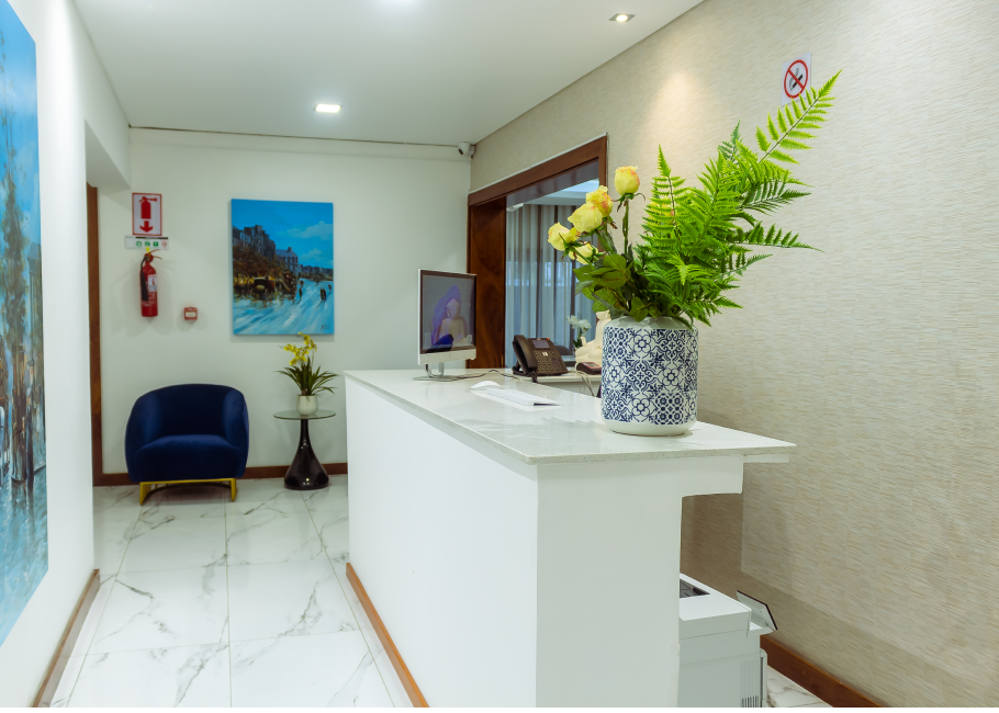 Serviço de quarto de qualidade